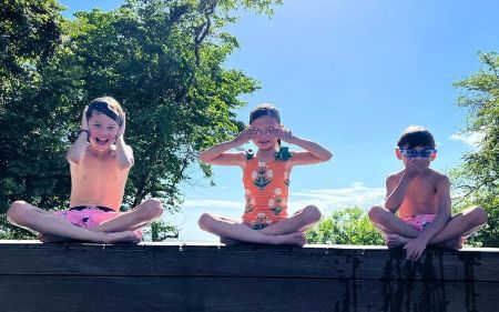 Vanessa Lachey is a doting mother to three.